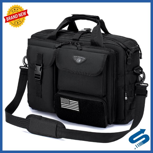Tactical Messenger Bag Military Laptop Work Shoulder Bag Large Capacity